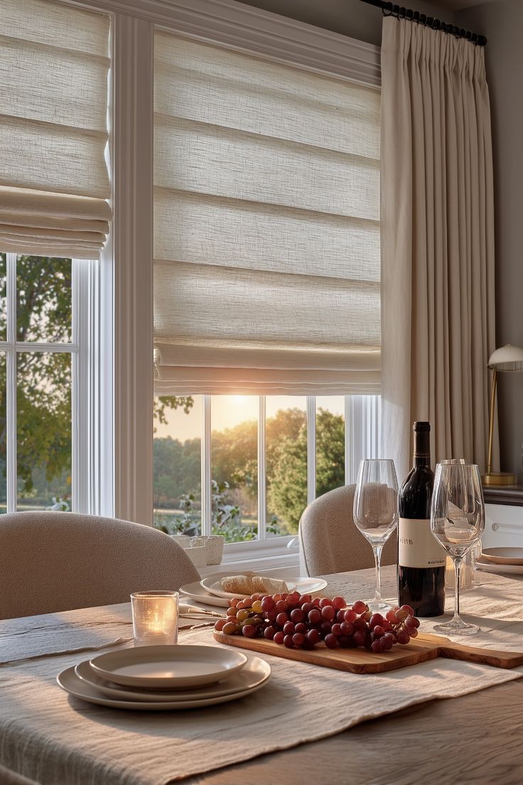 Roman Blinds Fabric Samples Dubai Collection