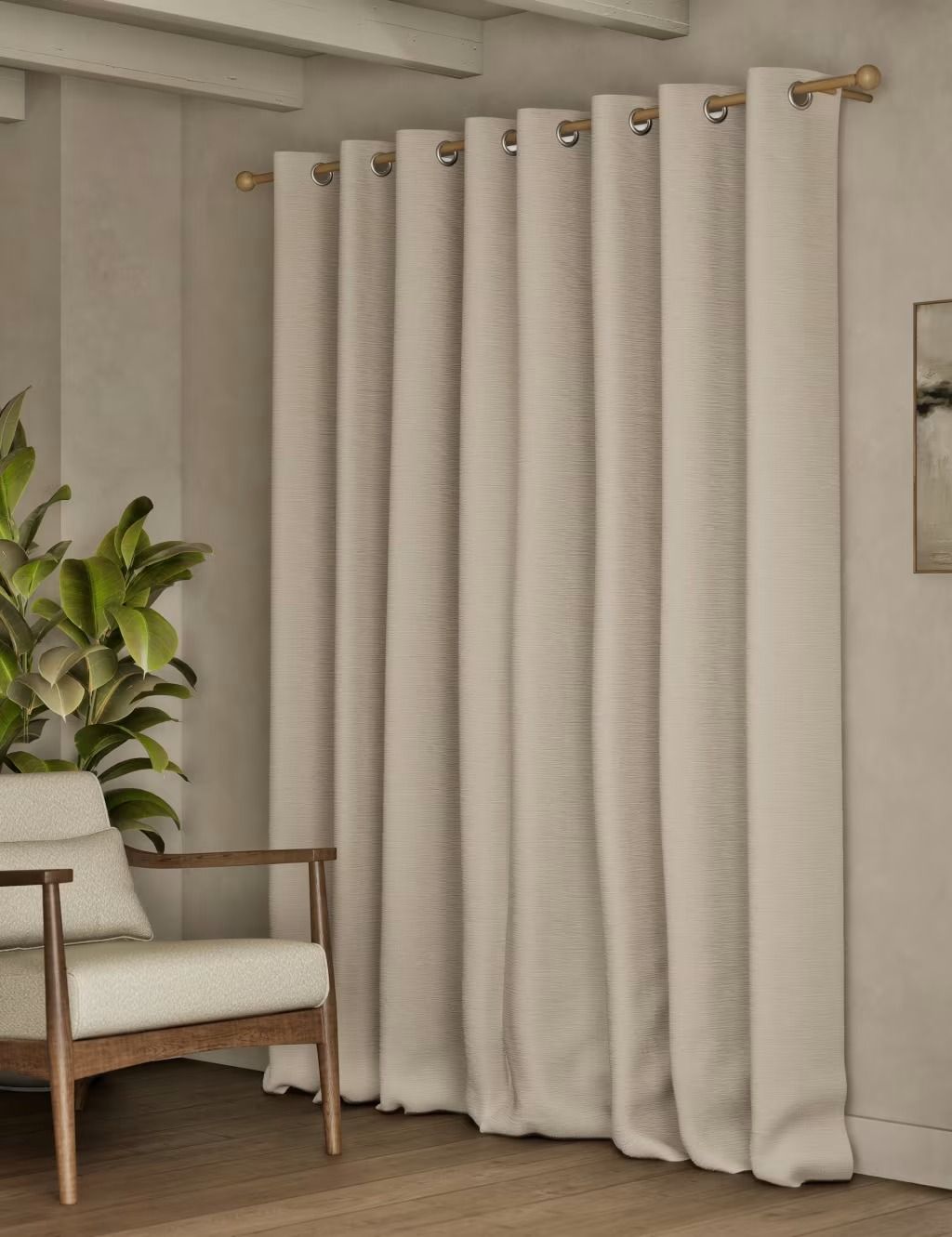 modern eyelet curtains dubai