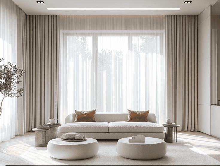 modern wave curtains dubai