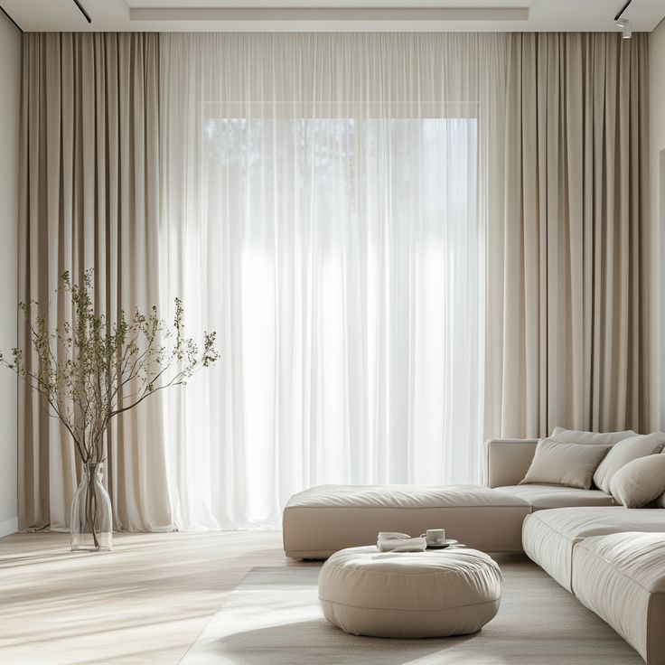Modern Wave Curtains in Dubai - Waves Curtains and Blinds