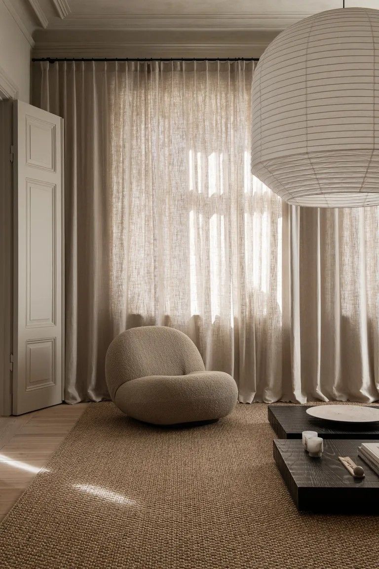 Sheer Curtains for Light Filtering
