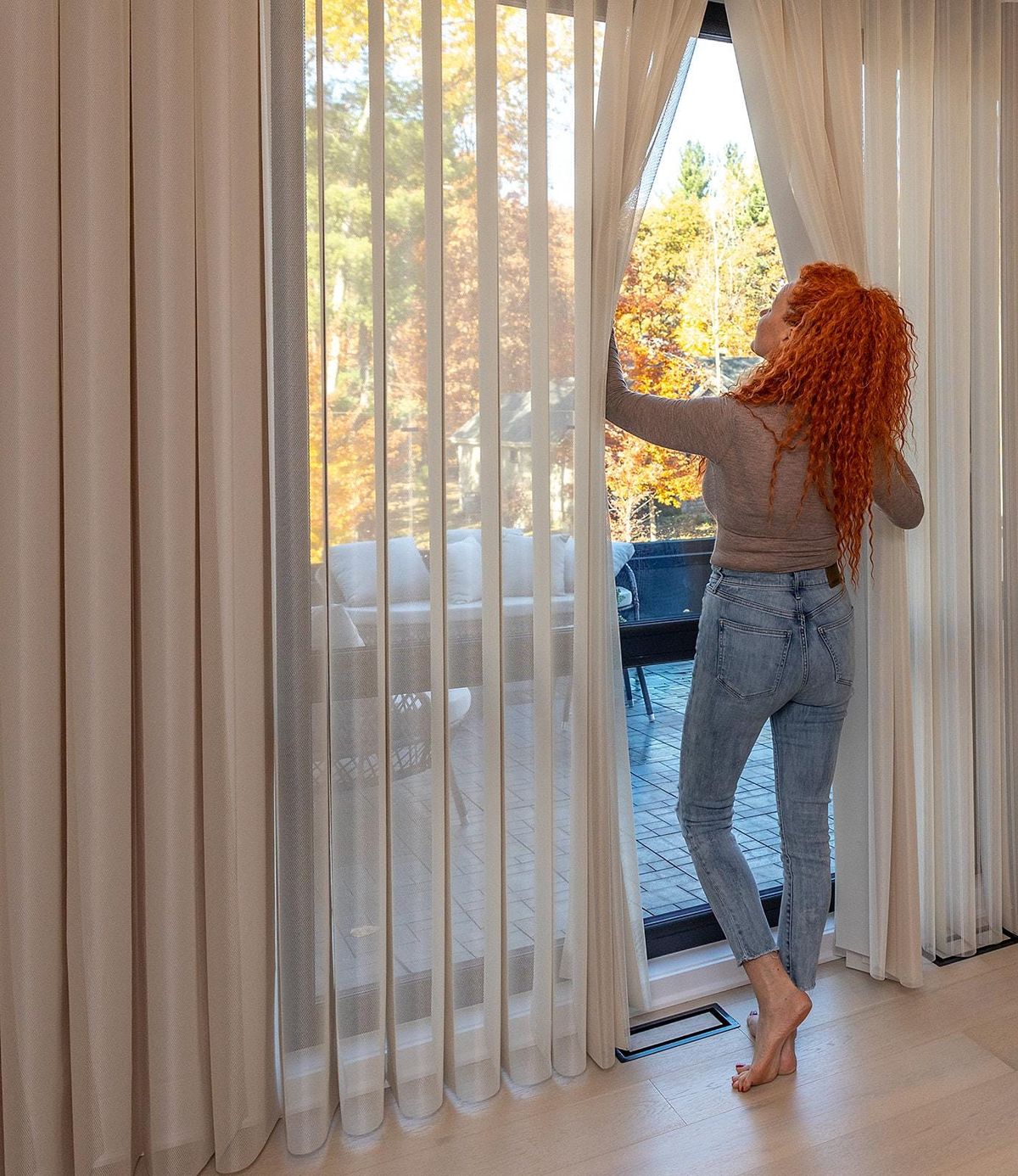 UV Protection Sheer Curtains