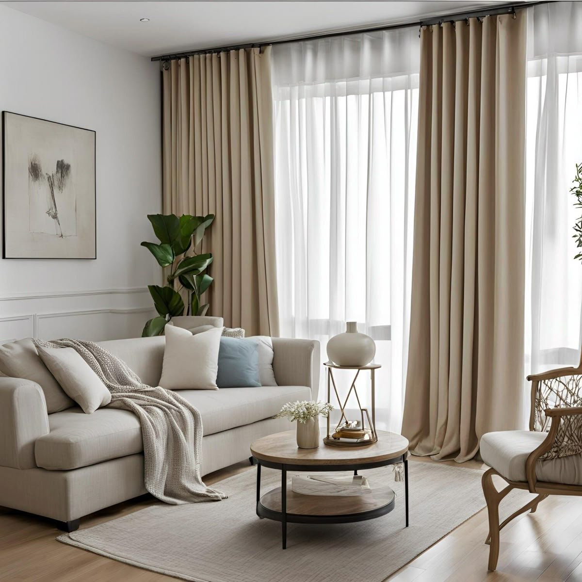 Motorized blinds and curtains