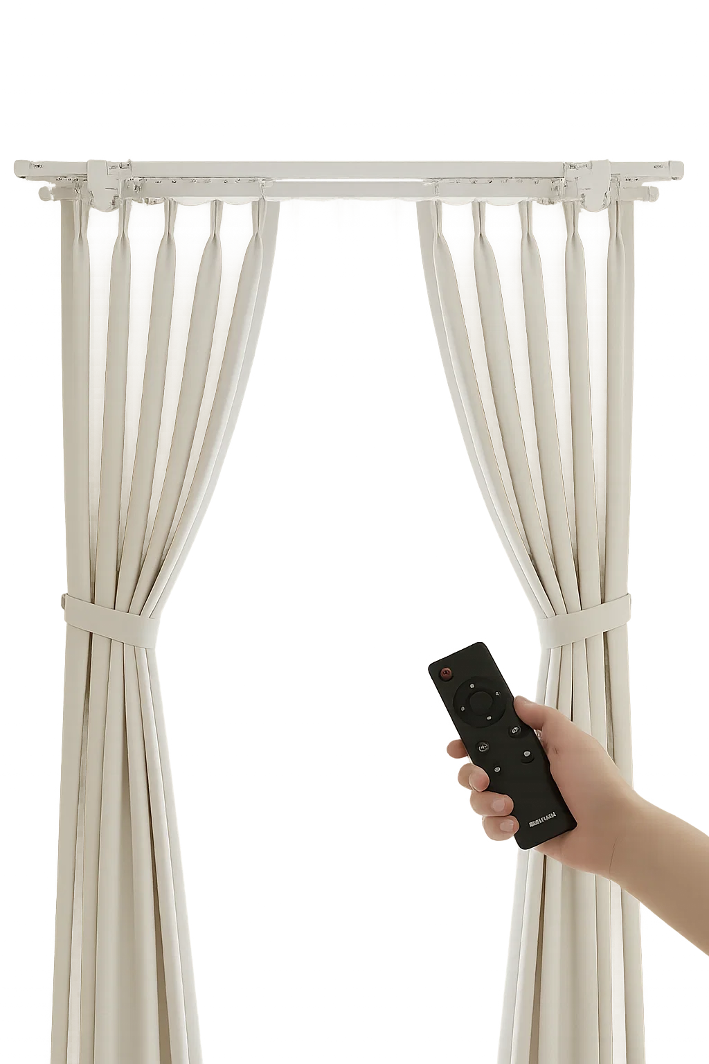Stylish curtain sample — custom window treatment