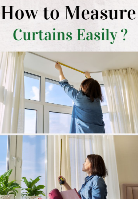 How to measure windows for curtains